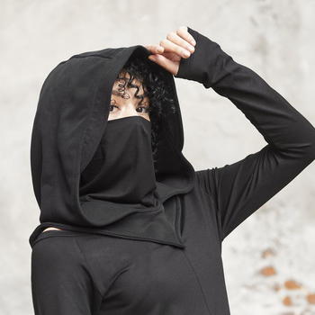 Unisex kostim srednjovjekovnog vampira-ubice s kapuljačom, cosplay za Halloween i scenske izvedbe