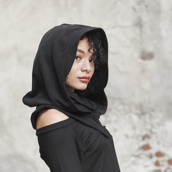 Unisex kostim srednjovjekovnog vampira-ubice s kapuljačom, cosplay za Halloween i scenske izvedbe