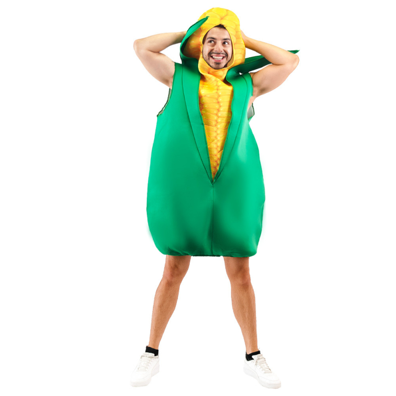 Kostim za Halloween s temom kukuruze za scenski cosplay i zabave