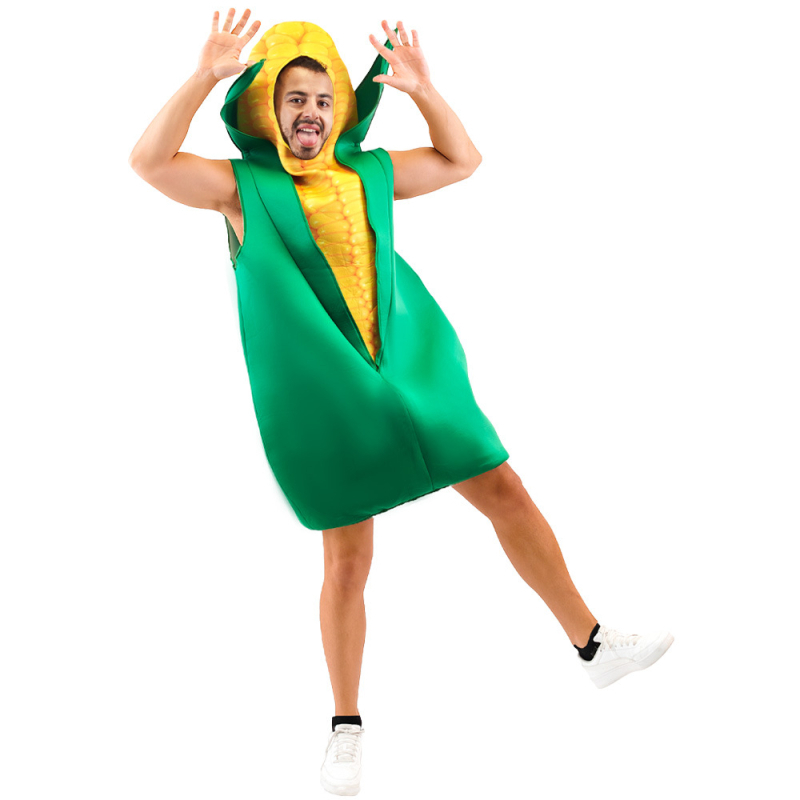 Kostim za Halloween s temom kukuruze za scenski cosplay i zabave