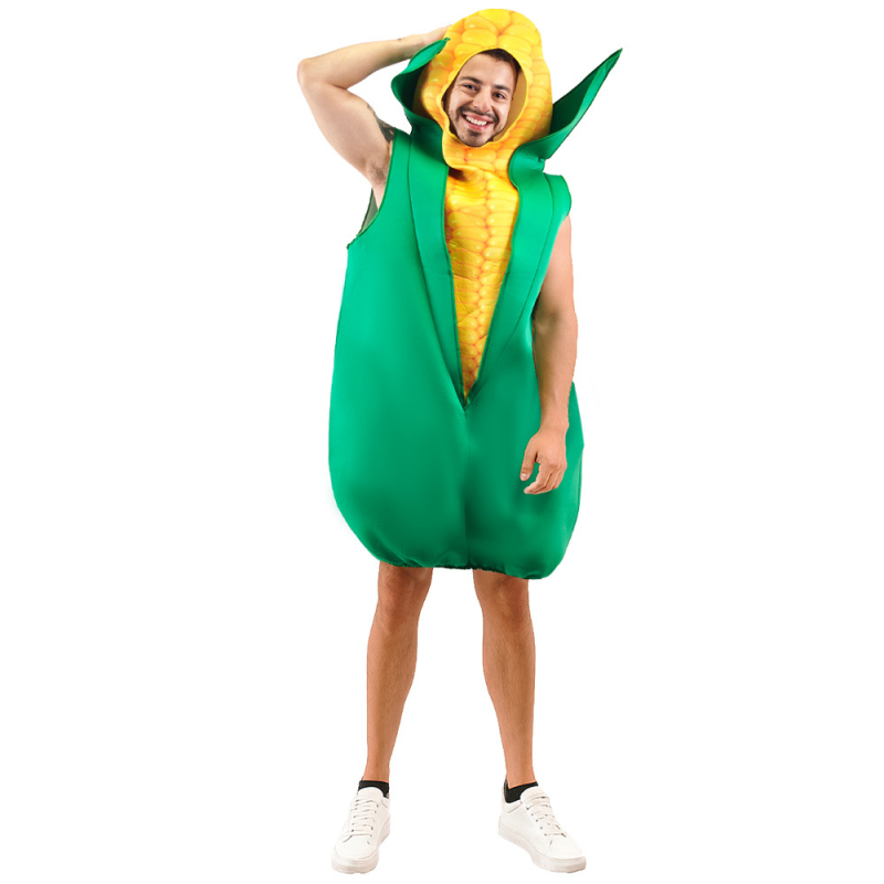 Kostim za Halloween s temom kukuruze za scenski cosplay i zabave