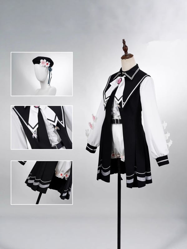 Cosplay kostim Magična djevojka Witch Trial – Emma Sakura Feather, Spandex, za igre i anime uloge