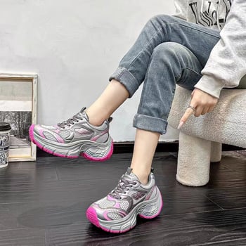 Ženske dad sneakers 2025 jesen – debela potplata, prozračne, lagane svakodnevne tenisice