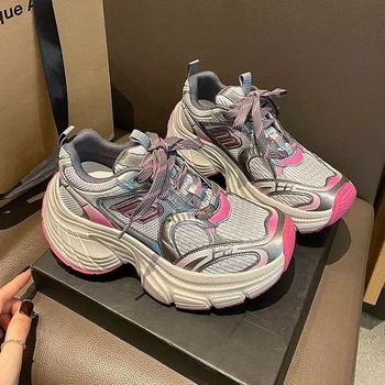 Ženske dad sneakers 2025 jesen – debela potplata, prozračne, lagane svakodnevne tenisice