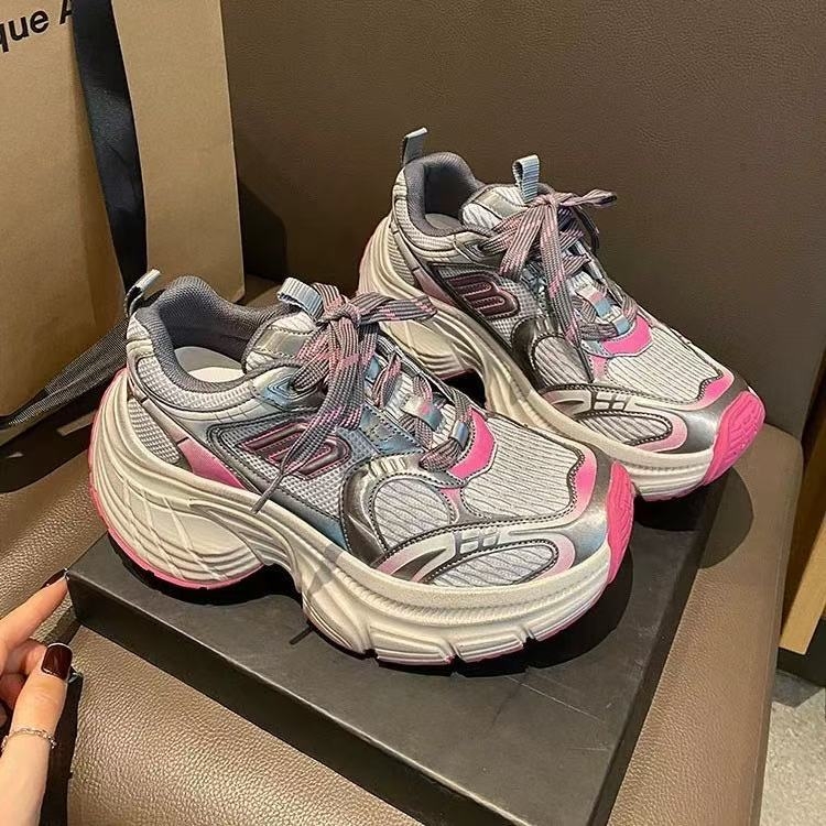 Ženske dad sneakers 2025 jesen – debela potplata, prozračne, lagane svakodnevne tenisice
