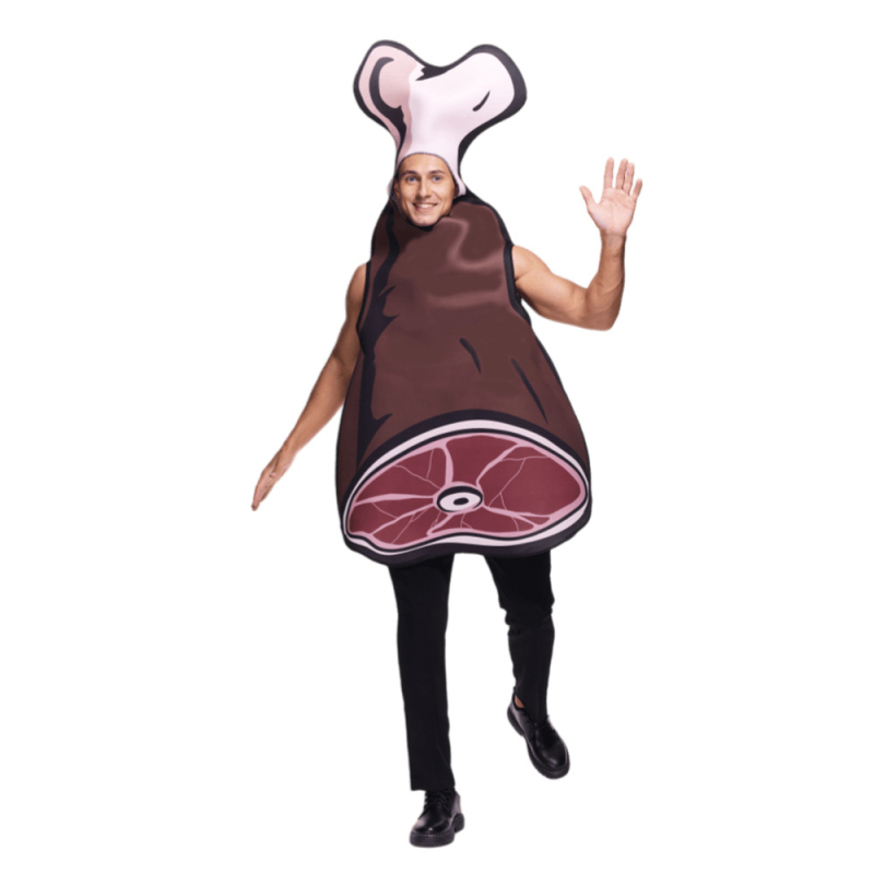 Odrasli Halloween kostim – cosplay s temom šunke za barove zabave