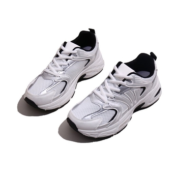 Ženske tenisice u stilu dad shoes, velikih veličina, jesen 2025 nova, lagani mrežasti gornji dio, debeli potplat, svestrane casual sportske tenisice