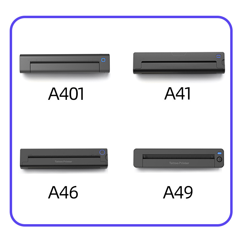 Prijenosni termalni pisač za tetovaže, A4 format, Bluetooth