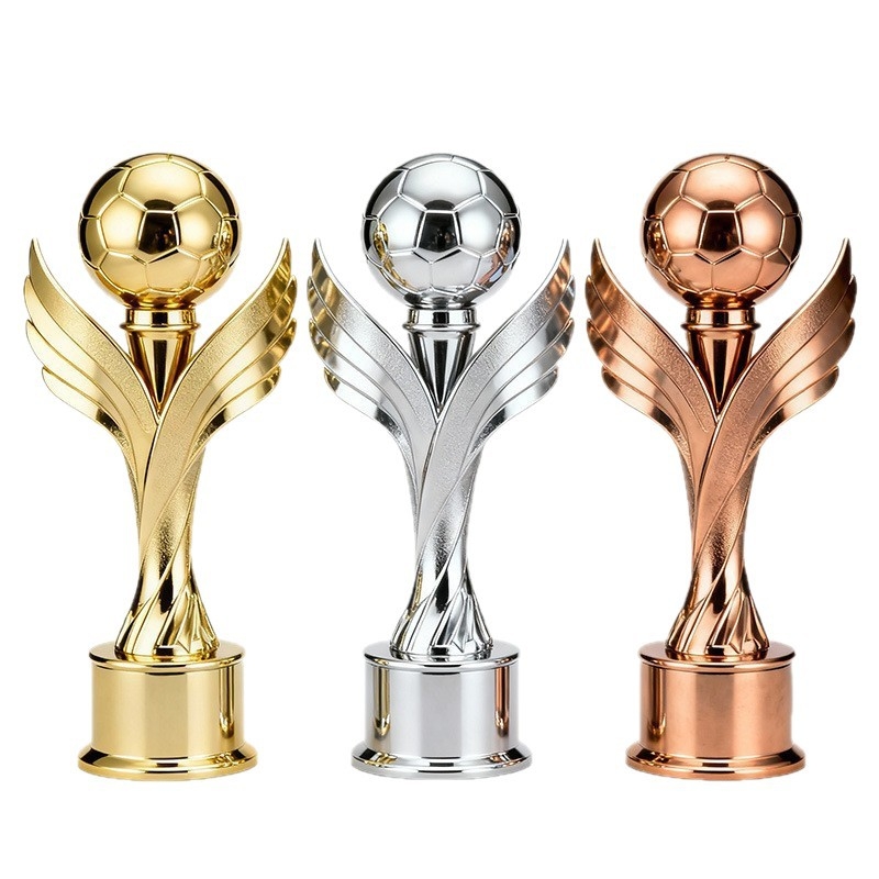Prilagođeni metalni trofej za maraton s UV ispisom logotipa na osnovi, u zlatnoj, srebrnoj ili brončanoj boji