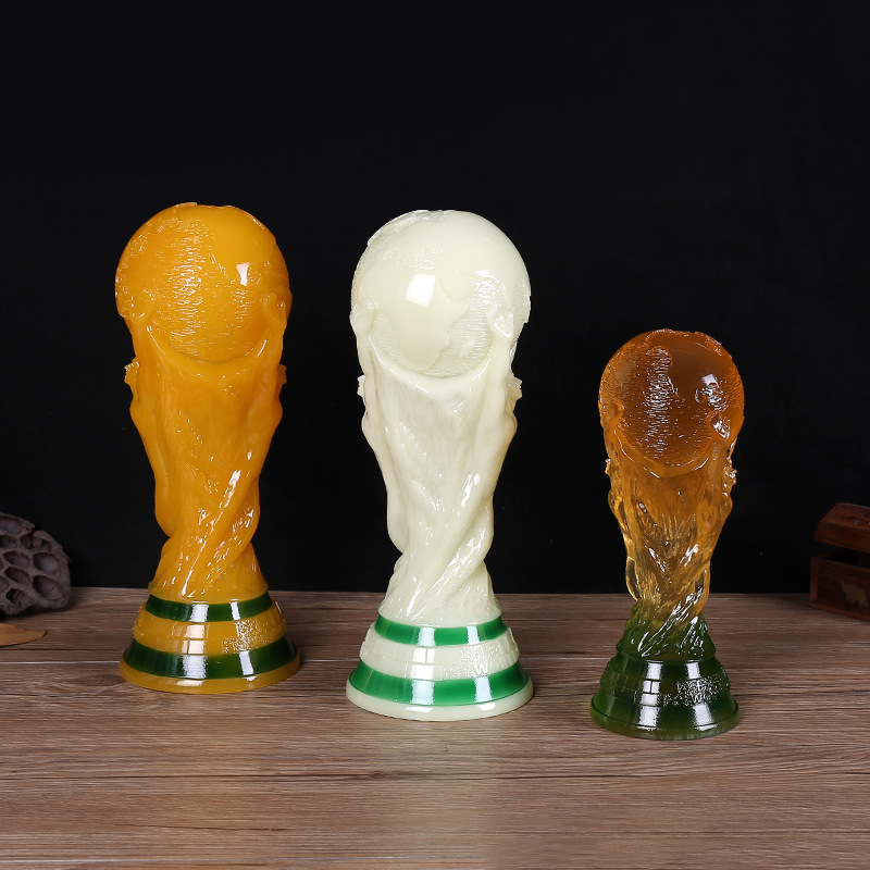 Trofeja od smole Katar Svjetsko prvenstvo – Kup Herkula, nogometni suvenir, 36 cm, mogućnost prilagodbe logotipa