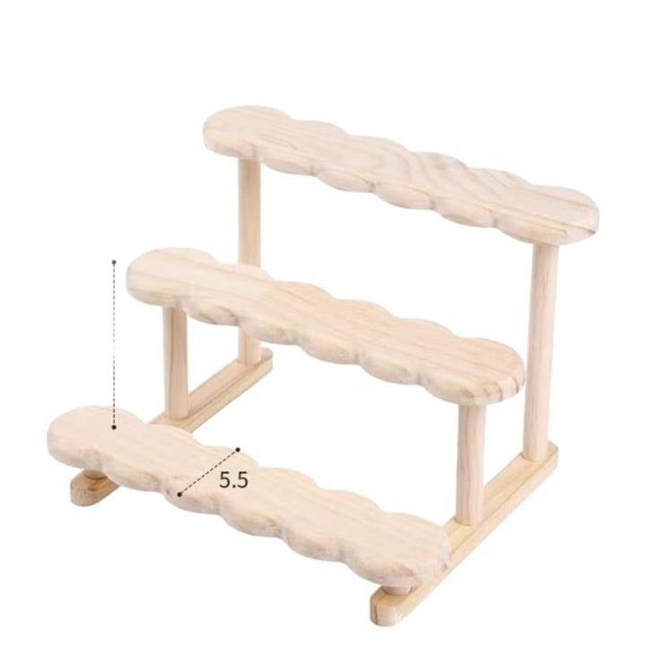 DIY drveni stalak za parfeme s ljestvama, skladište za parfeme i sukulente, ukras sobe