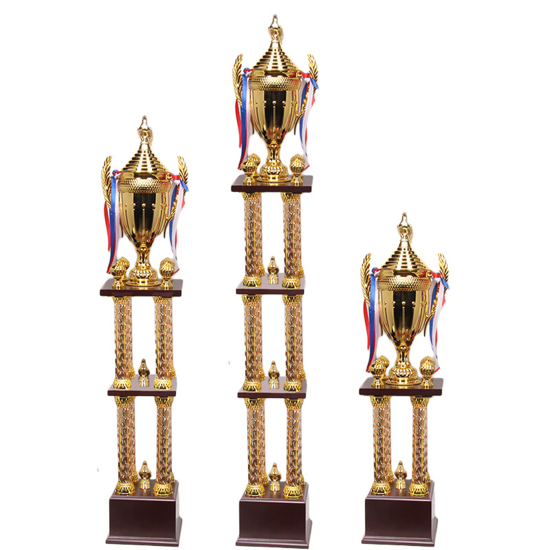 Trofej s četiri stupa, luksuzna nagrada za međunarodna natjecanja, Taekwondo Grand Trophy, poslovni godišnji sastanak