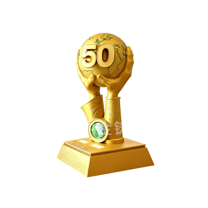 Prilagođeni metalni trofeji za poslovne komore i poslovne događaje, nagrade, kreativni nogometni pehari