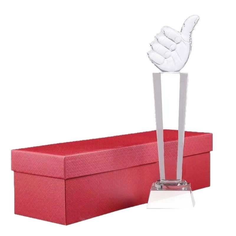 Prilagođeni kristalni trofej i medalje od smole za korporativne nagrade, brzo prototipiranje i graviranje logotipa