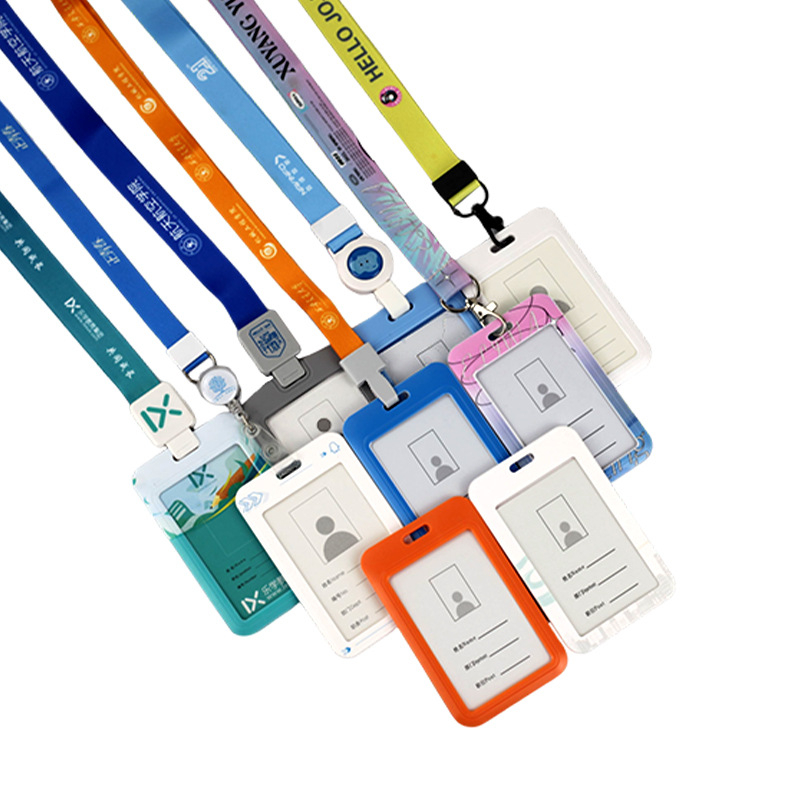 Lanyard za identifikacijsku karticu s prilagođenim logom i za telefon, za korporativne izložbe