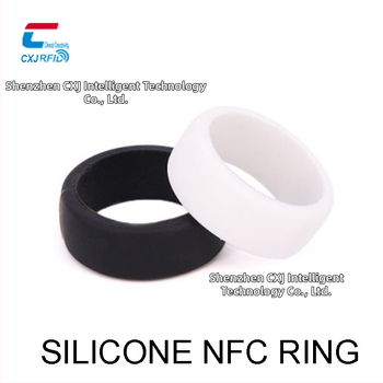NFC216 polokeramický RFID prsteň pre prístup a čítanie kariet