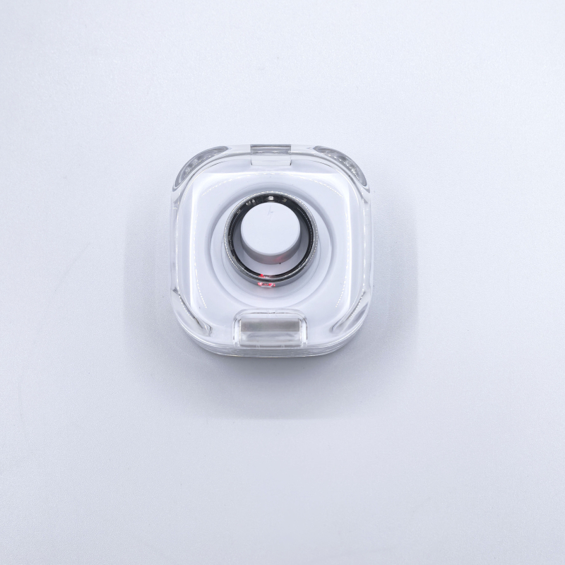 Smart Ring magnetické nabíjacie púzdro pre prsteň, prenosný kryštálový bezdrôtový nabíjač