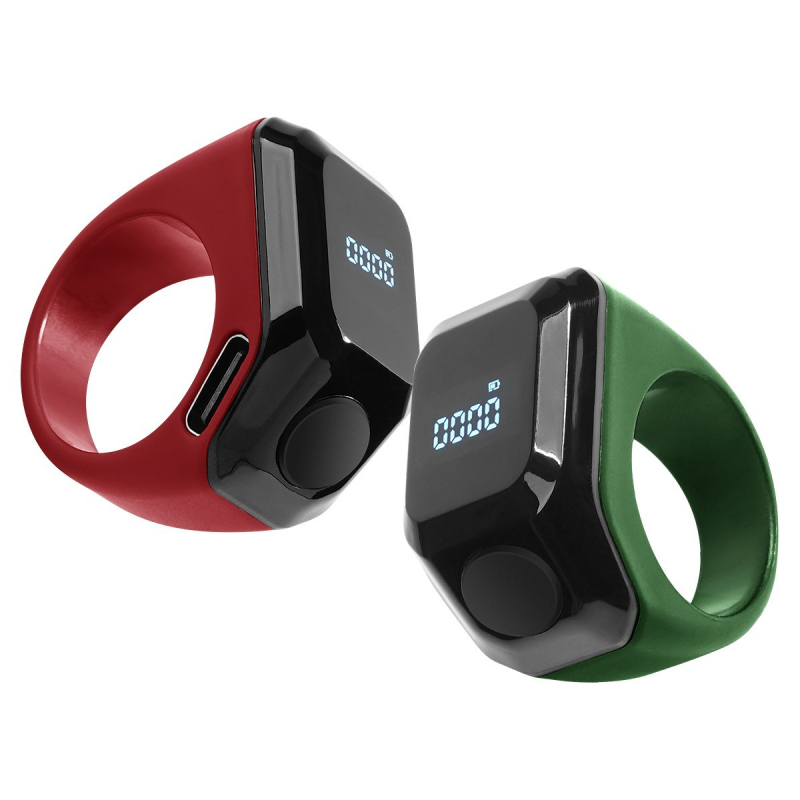 Bluetooth pametni prsten s brojačem bodova, dodirna kontrola i digitalni zaslon