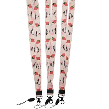 Torbica za telefon s dodirnim zaslonom i vodootporna, dugi kaiš, karikatura dizajn, anti-izgubljavanje, šareni prilagođeni logo