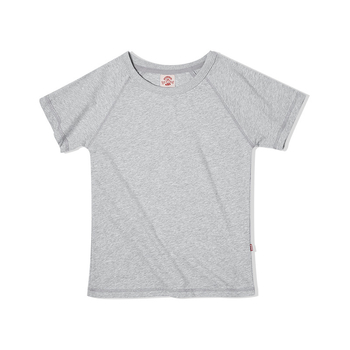 MADEN ženski Raglan T‑shirt od pamuka, bijela, kratki rukavi, klasični ležerni kroj