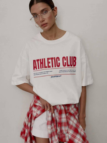 100% pamuk kratkih rukava majica, proljeće/ljeto 2025, casual unisex, geometrijski uzorak, okrugli izrez, udoban kroj, srednja duljina