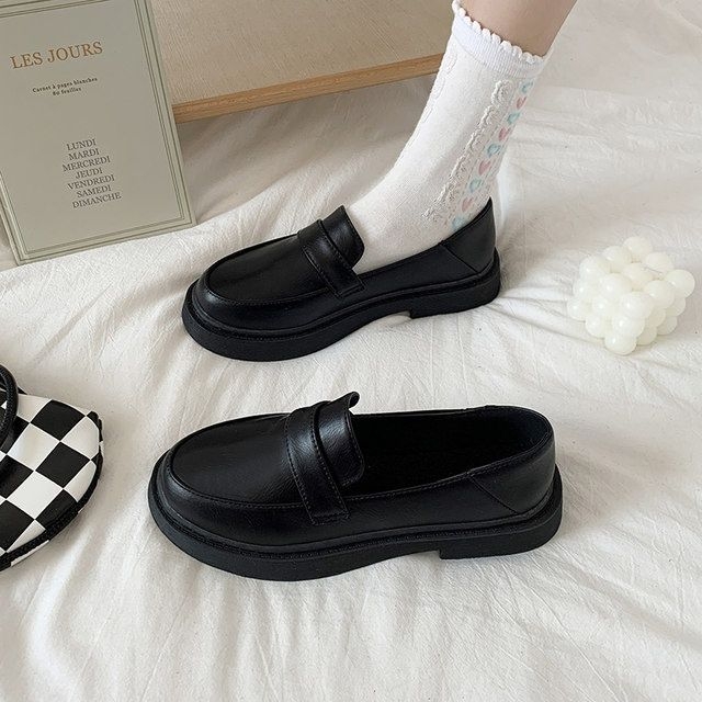 Ženske ljetne slip-on loaferice – tanke, retro stil, britanski štih, japanski dizajn