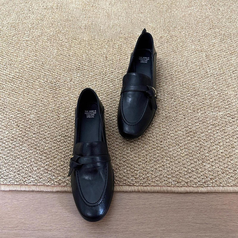 Ženski loafersi s povećanjem visine, nova jesenska kolekcija 2025, debeli potplat, britanski stil, slip-on, umjetna koža