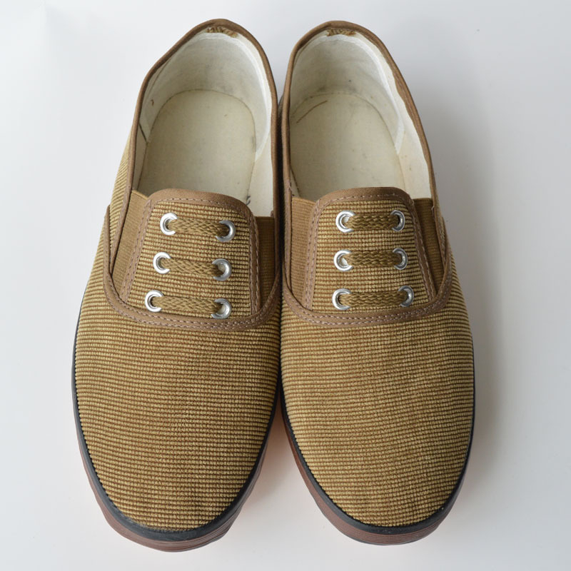 Muške platnene tenisice za proljeće i jesen, korejski stil, slip-on, prozračna mekana potplata