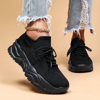 Ženske tenisice velikih veličina, prozračne mrežaste gornje, slip-on