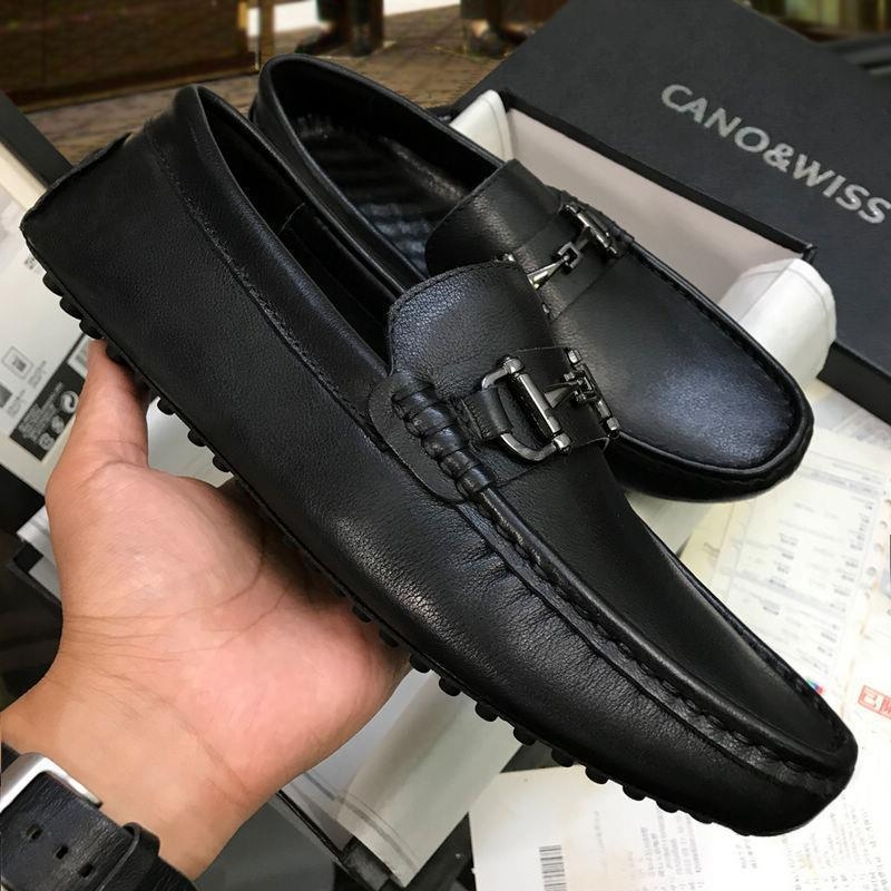 Premium muške mokasine od prave kože, slip-on, mekana potplata, svakodnevne i svestrane