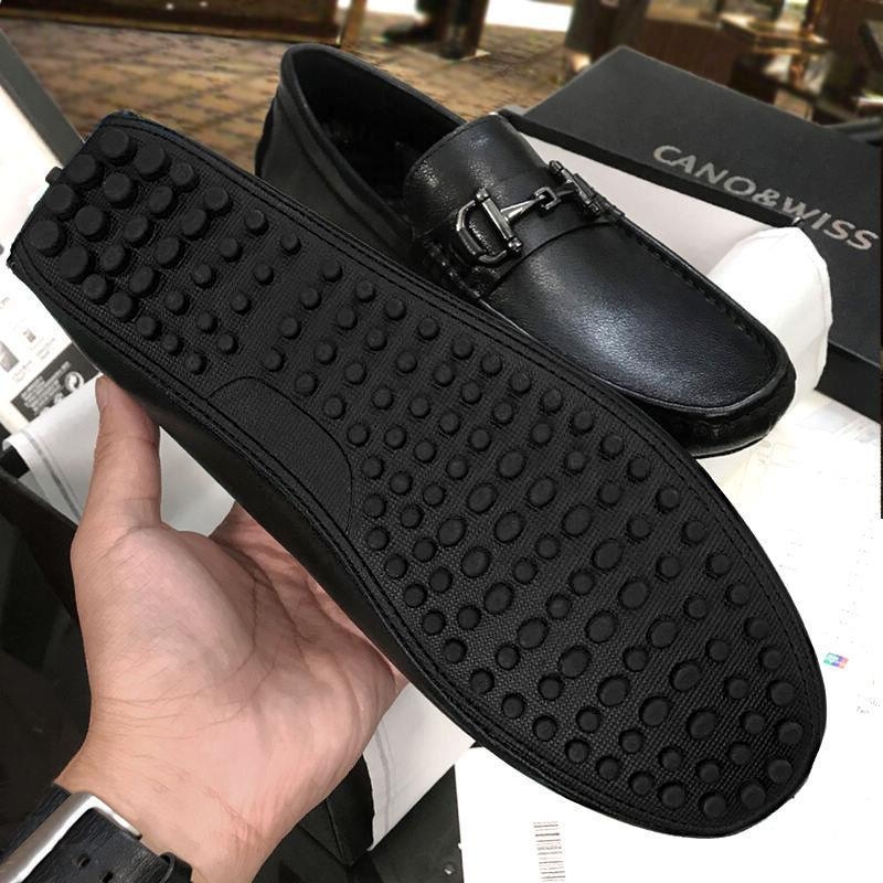 Premium muške mokasine od prave kože, slip-on, mekana potplata, svakodnevne i svestrane