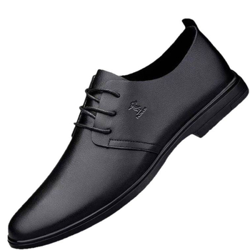 Plover muške cipele od prave kože za jesen, formalne cipele visokokvalitetne, meka potplata, prozračne, s vezicama, poslovno-casual cipele