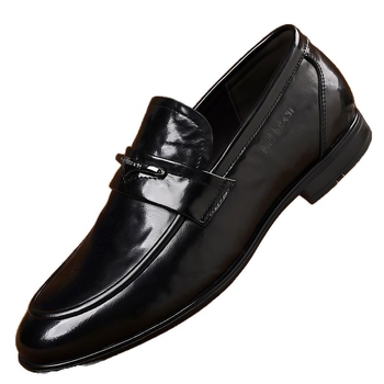 Muške kožne loaferice slip-on, poslovno casual stil, proljeće 2025