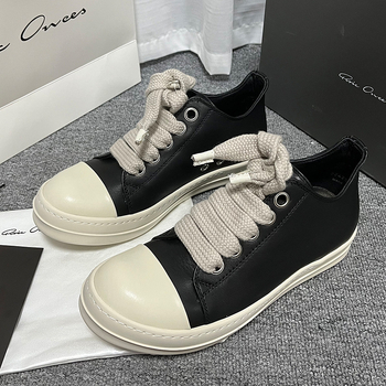 Unisex tenisice na platformi s niskim gornjim dijelom, svestran casual-sportski stil, debela potplata, pet rupa za vezanje, široke vezice, povećavaju visinu