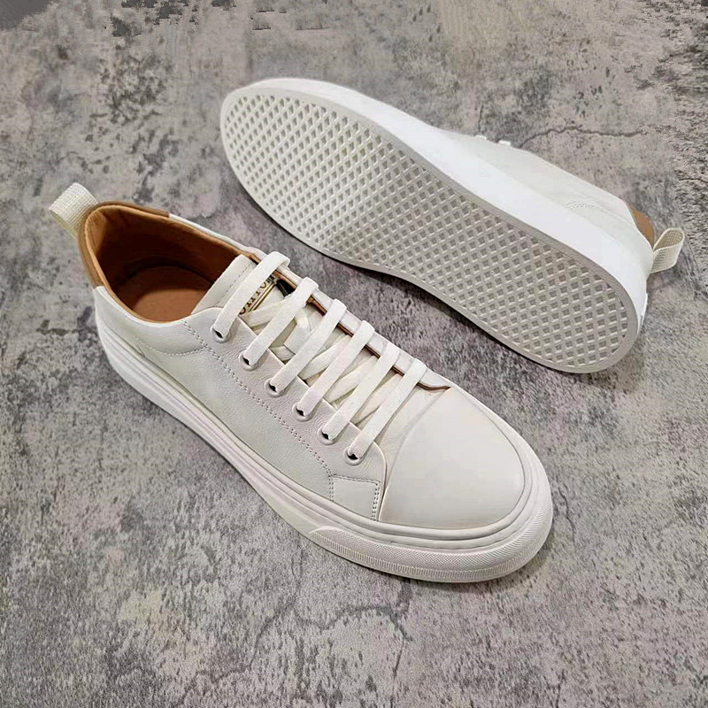 Muške kožne tenisice bez vezica, slip-on, okruglog vrha, gumeni potplat, kožna podstava i ulošak
