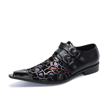 Senlu muške oxford cipele od teleće kože, slip-on, britski stil s oštrim vrhom, europski dizajn, prozračne, poslovne formalne
