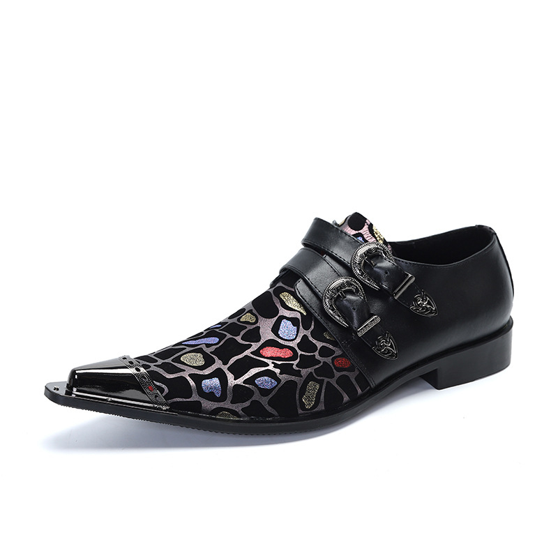 Senlu muške oxford cipele od teleće kože, slip-on, britski stil s oštrim vrhom, europski dizajn, prozračne, poslovne formalne
