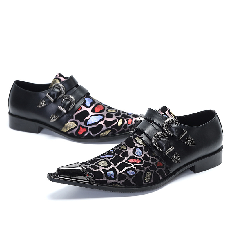 Senlu muške oxford cipele od teleće kože, slip-on, britski stil s oštrim vrhom, europski dizajn, prozračne, poslovne formalne