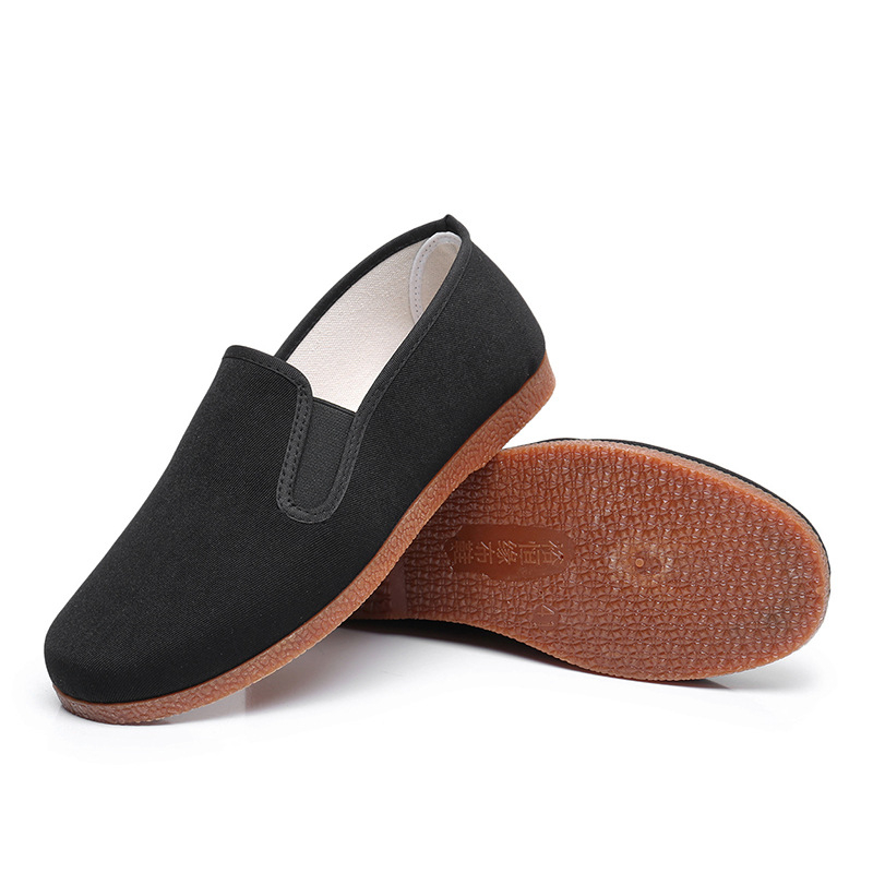 Muške platnene cipele slip-on s potplatom od teleće tetive, prozračne, protuklizne, izdržljive, ravna potplata, svakodnevna upotreba