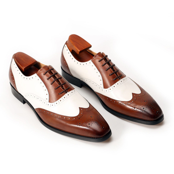 Muške brogue Casual cipele, jesen 2024, uski nos, podignuta peta, euro-američki stil
