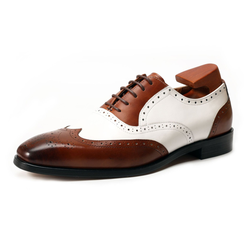 Muške brogue Casual cipele, jesen 2024, uski nos, podignuta peta, euro-američki stil