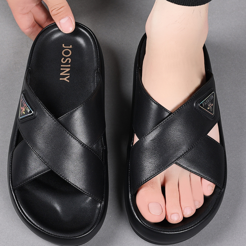 Sandale de vară pentru bărbați 2025 – ușoare, cu deget deschis, anti-alunecare, control al mirosului, casual și sportive