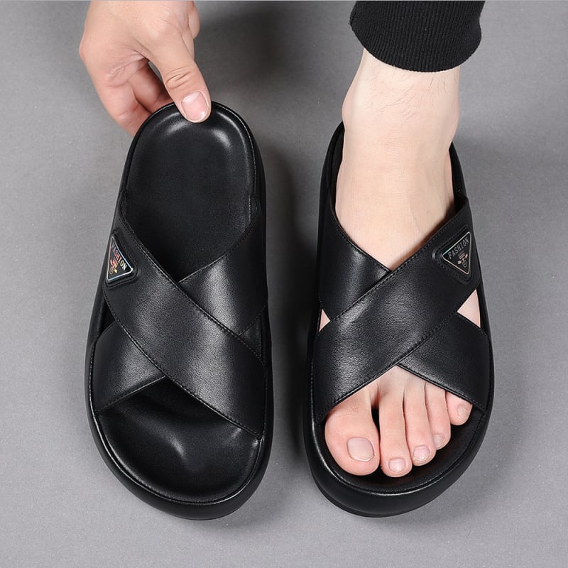 Sandale de vară pentru bărbați 2025 – ușoare, cu deget deschis, anti-alunecare, control al mirosului, casual și sportive