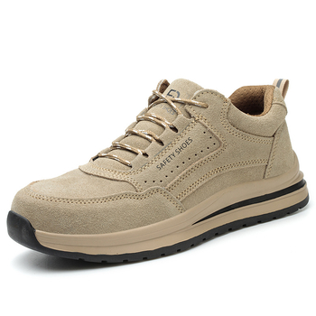 Muške casual zaštitne cipele, prozračne, s plastičnom zaštitom prstiju i Kevlarom, otporne na udarce i probijanje, lagane i otporne na habanje