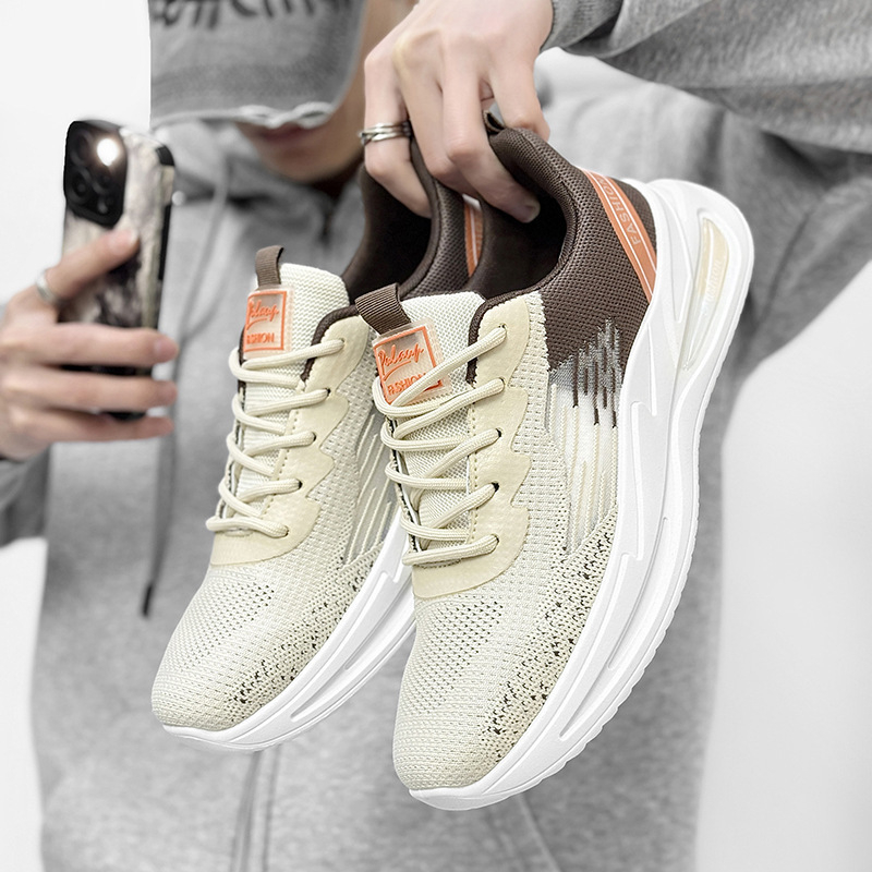 Unisex tenisice Fly-Knit prozračne s mekanim potplatom, protuklizne i otporne na habanje, casual trkačke tenisice za proljeće, ljeto i jesen 2026