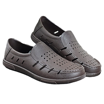 Pantofi casual din cauciuc pentru bărbați, sandale de vară pentru exterior, talpă moale și perforații respirabile