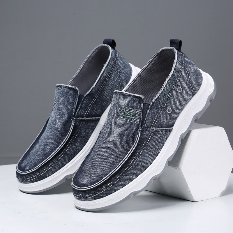 Muške proljetne casual tenisice 2024 – udobne platnene cipele, Pekin stil, slip-on