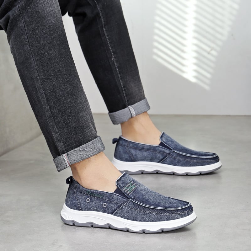 Muške proljetne casual tenisice 2024 – udobne platnene cipele, Pekin stil, slip-on