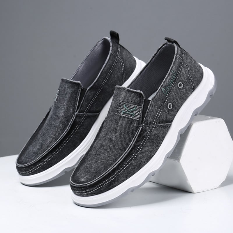 Muške proljetne casual tenisice 2024 – udobne platnene cipele, Pekin stil, slip-on