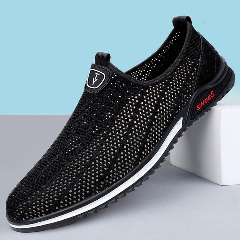 Muške ljetne prozračne mrežaste cipele, casual slip-on s protukliznom potplatom